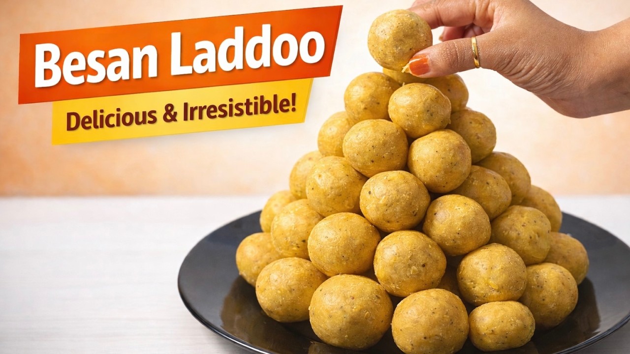 Ramadan Special Energy Gond Laddu | Moong Dal Besan Makhana Laddoo - SKR