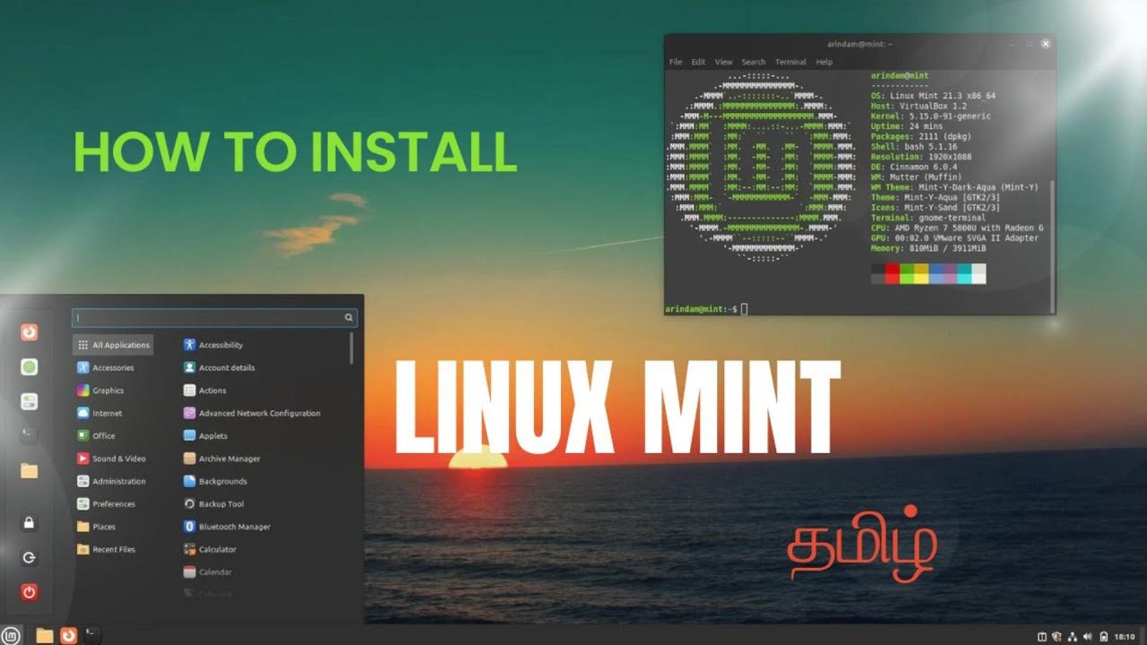 How to Install Linux Mint in Tamil | Full Step-by-Step Guide தமிழ் ...
