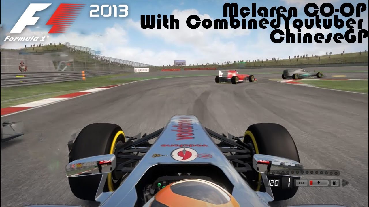 F1 2013 CO-OP career ChineseGP(w/CombinedYoutuber)
