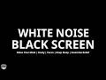 White Noise Black Screen No Ads | ADHD Focus Noise for Learning, Reading and Concentration