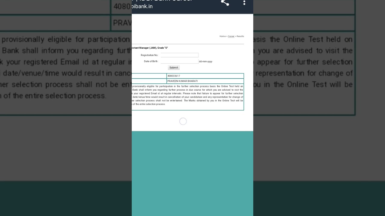IDBI Junior Assistant Manager (JAM) Result out 2023  