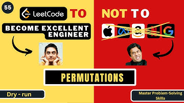 Generate Permutations | Dry Run | Leetcode 46 | Progression90