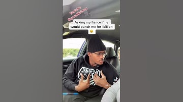Asking My Fiance If He Would Punch Me For 1 Billion Dollars 🥊#shorts #short #shortvideo