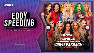 WWE Royal Rumble 2022 Promo - 30-Woman Royal Rumble Match | EddySpeeding