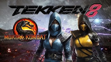 Tekken 8: Mortal Kombat Female Scorpion Character Customization