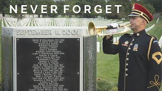 Taps rendered for the 20th Anniversary of September 11, 2001