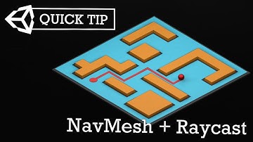 Moving a character with a NavMesh & raycasts in Unity/C#!