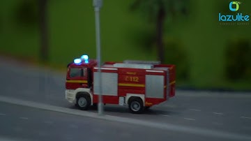 ABER Road Tolling System, Moving Vehicles Miniature Model of Tahaluf Al Emarat at GITEX 2019