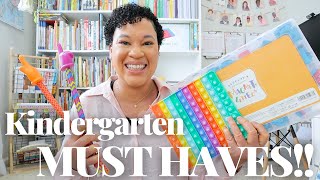 I COULDN"T HOMESCHOOL WITHOUT THESES RESOURCES! ///MY KINDERGARTEN MUST HAVES !!!