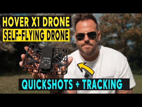 NEW SELF-FLYING DRONE! HOVER X1 Review! SO MUCH FUN! 