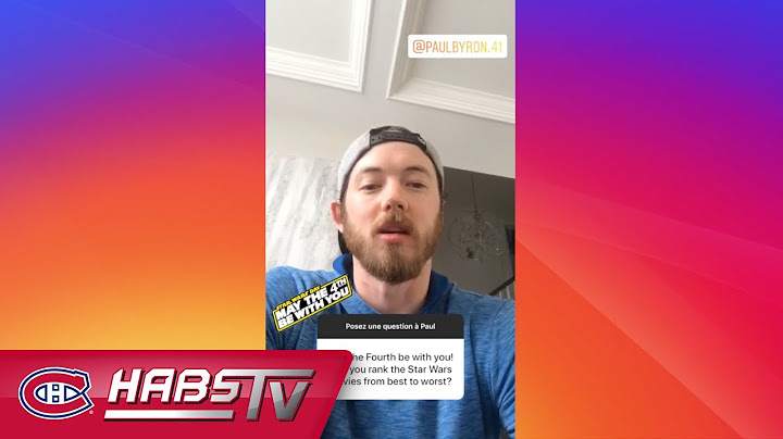 Paul Byron answers fan questions on Instagram