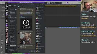 🦋FEEDBACK FRIDAY! Best community music on Twitch. Drop links in Discord and join the fun! // Soun