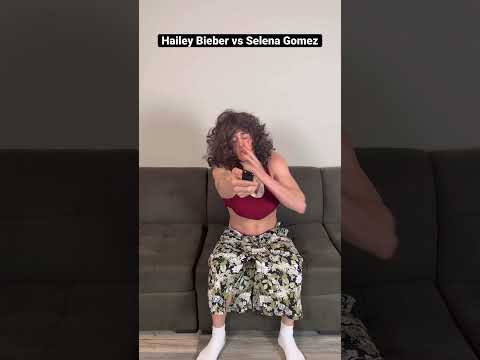 Hailey Bieber Vs Selena Gomez Shorts Selenagomez Haileybieber