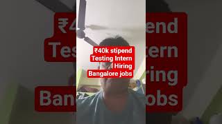 ₹40,000 Monthly Internship | SDET Intern Jobs 2026