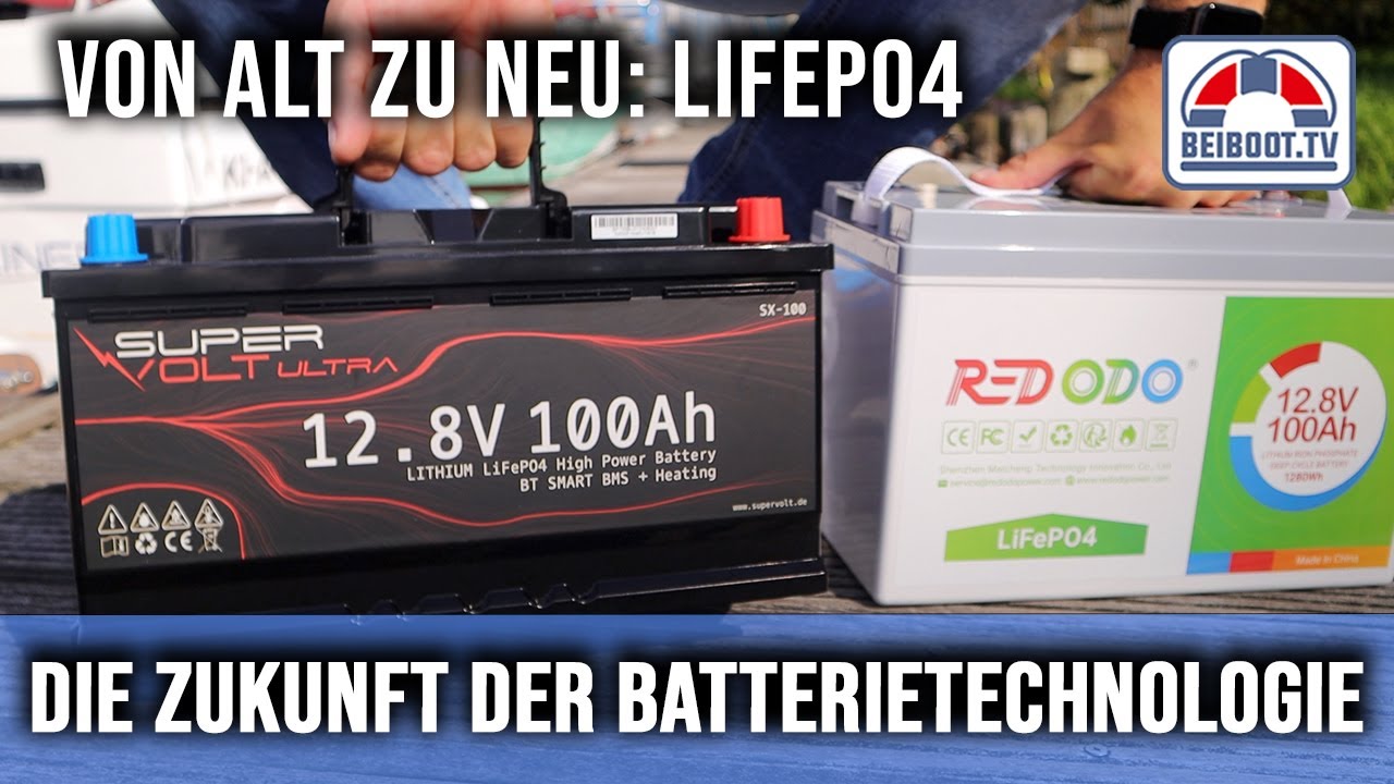 Supervolt POLAR LiFePO4 100Ah 12,8V mit Heizung Lithium Batterie