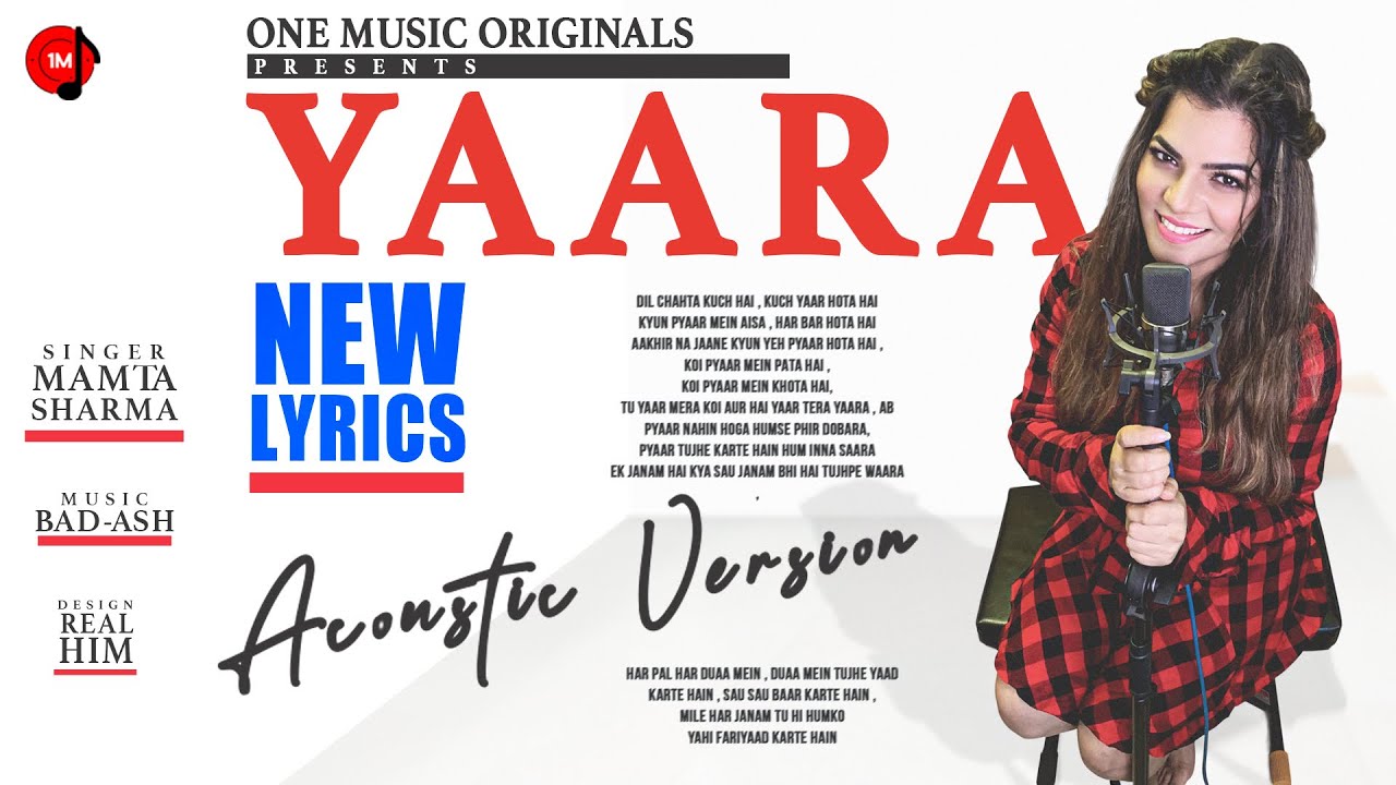 Yaara  Acoustic Version  Mamta Sharma   Bad Ash  Hindi Song 2020