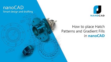 How to place Hatch Patterns and Gradient Fills in nanoCAD