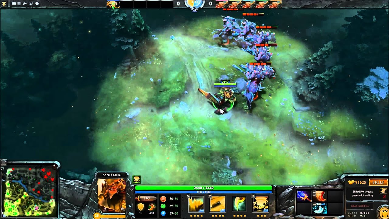 DOTA 2 Sand King Sound Mod Darude Sandstorm Prodigy Invaders Must Die by Gromek