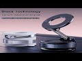 K007 Strong Magnetic Car Phone Holder Foldable Design 360° Adjustable Vacuum Mount for Car