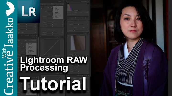 Lightroom RAW processing tutorial