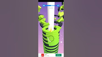 Stack ball | Level 36 | Gameplay Solutions | Astar Adventures. #shorts #gameplay #walkthrough