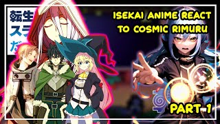 Anime Characters React To Cosmic Rimuru Gacha React 1? Made By Rimuruヅ