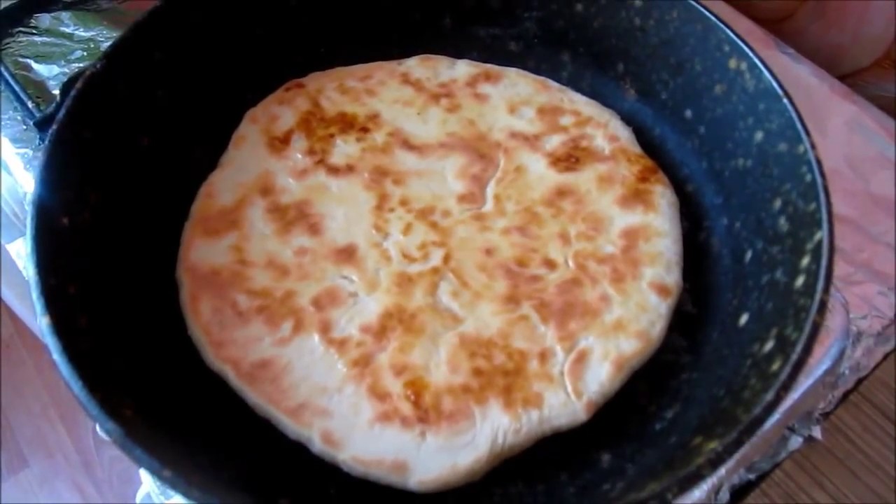Хачапури С Сыром На Сковороде Фото