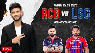 LIVE🛑 RCB vs LSG | Match Prediction | IPL 2026 | Match - 23 | RCB vs LSG 2026 | Cricket Prediction screenshot 3