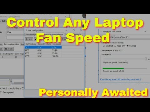 Lenovo Fan Speed Control Windows 8