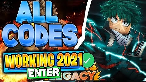 (2021) ALL *NEW* UPDATE CODES! Heroes Legacy Roblox