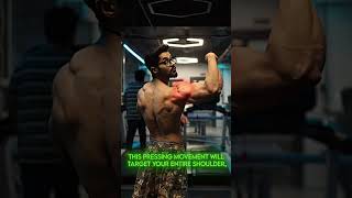 3 best exercise for shoulder growth ❤️✅📈🫰🏻 #exercise #workout #chest