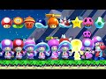 Super Mario Maker 2 - All Toadette Power-Ups in Night Mode