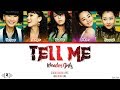 Wonder Girls - "Tell Me" Lyrics [Color Coded Han/Rom/Eng]