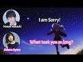 [Eng Sub] Sakura Ayane is upset Hanae-kun is late