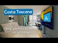Лайнер Costa Toscana, 5⭐️. Обзор каюты с балконом на четверых. #лайнер #каюта #обзор #путешествия