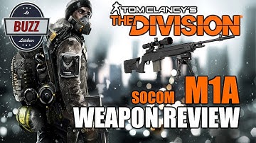 SOCOM M1A Marksman Rifle Weapon Review - Tom Clancy