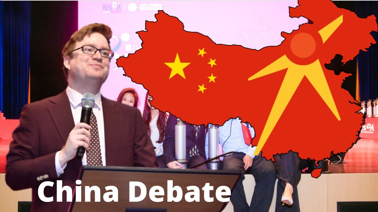 NSDA China Debate Team Director Interview YouTube