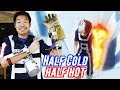 Building Shoto's Half-Cold Half-Hot Quirk in Real Life | My Hero Academia Month!!!