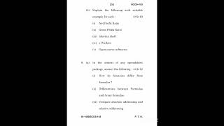 BCOS-183 Computer application & Business Like comment for next paper #viral IGNOU