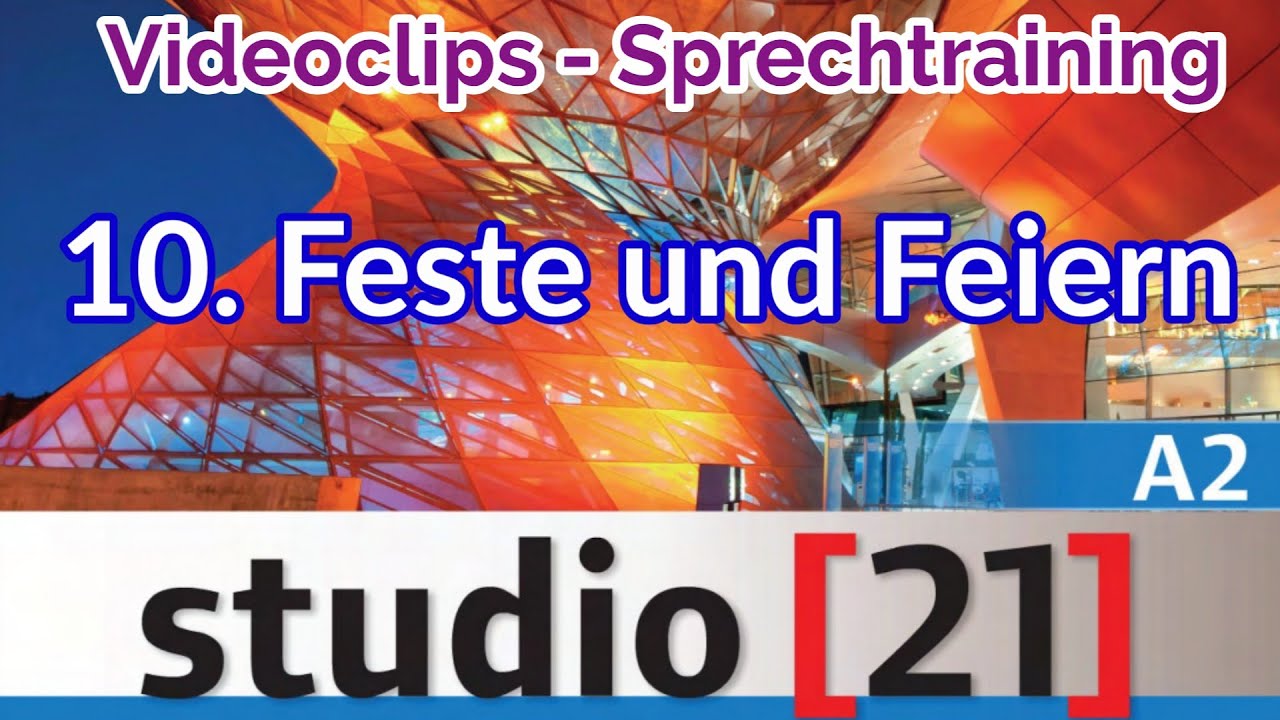 Feste in Deutschland, A2 level #05 podcast, German podcast with transcript, German by Astrid