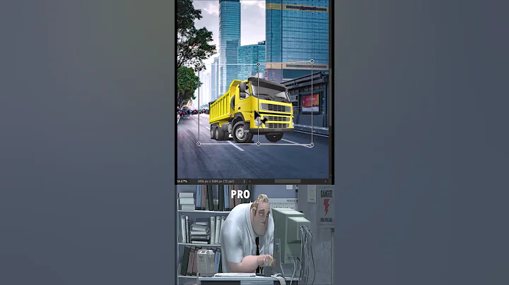 How to Use the Perspective Warp Tool Using Photoshop #shorts