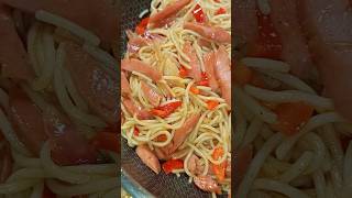 Napolitan pasta #asmr #cooking #asmrsounds