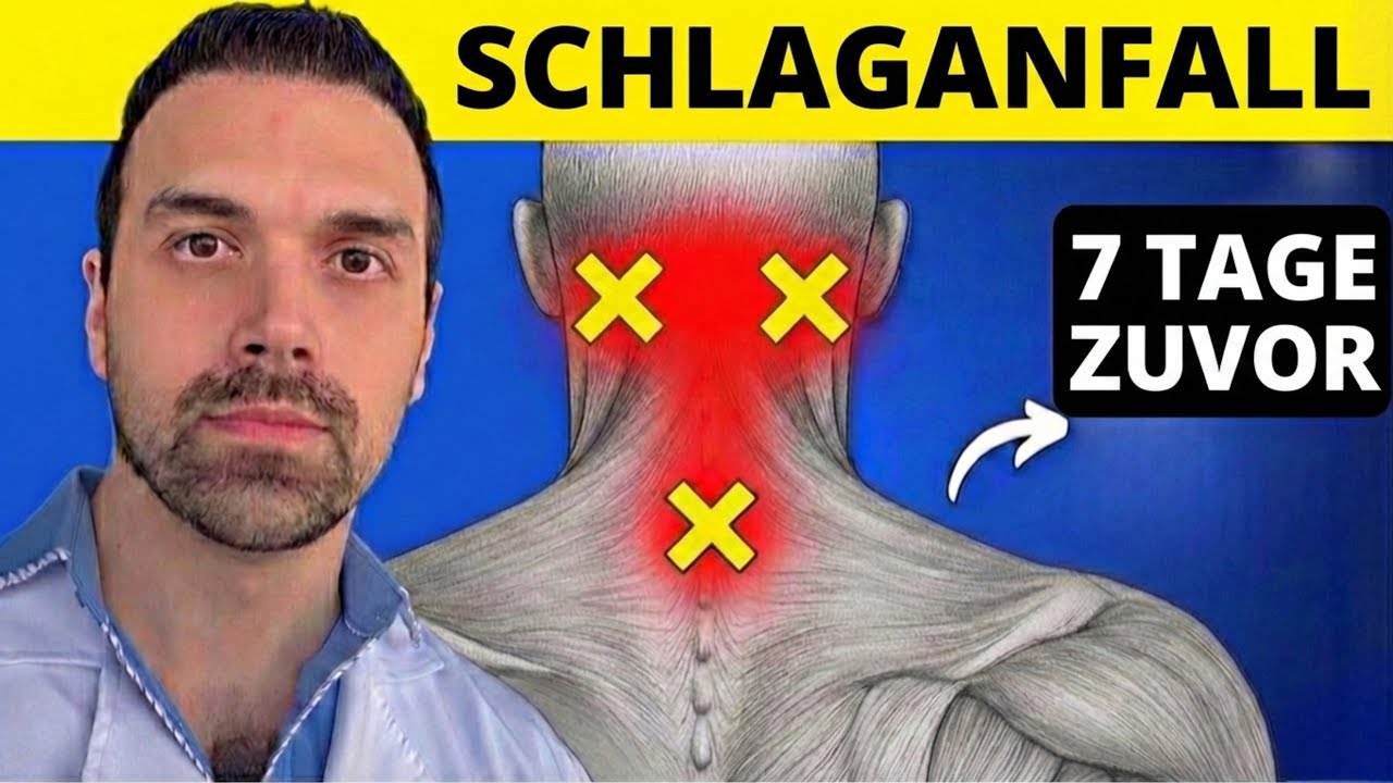 9 ANZEICHEN für einen SCHLAGANFALL 7 TAGE VORHER (Tun Sie DIES, um das Risiko um 40% zu senken)