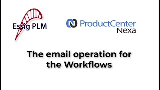 Nexa Tutorial: The email operation for the Workflows