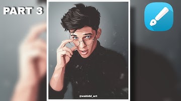 how do i make Vector art with infinite design app-part 3 (wahid vctr)