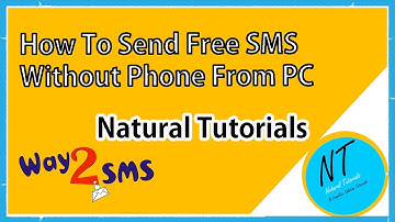 How to send Free Online SMS Without Mobile Phone using Way2sms.com