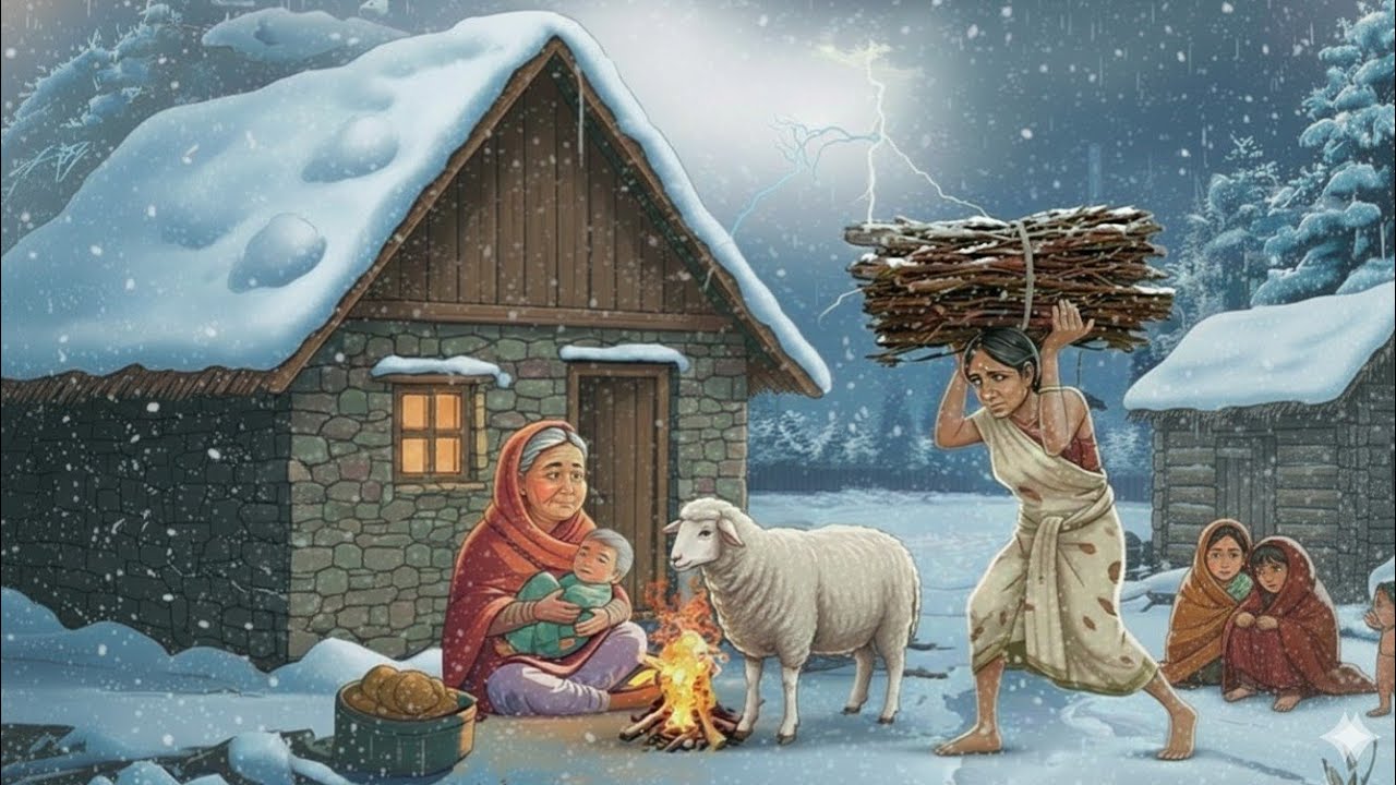 ठंड की मार । Thand ki mar| cartoon | moral story | Hindi kahaniyan। horror  story