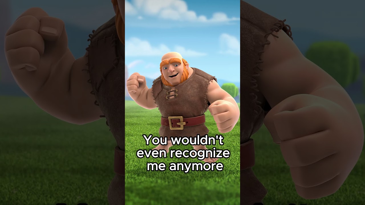 Giant did change a lot! What a glow-up! 🤩 