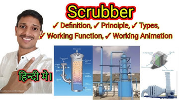 Scrubber / Definition / Principle / Types, Subtypes/Working Function / Animation 2025 @Dipak kumbhar