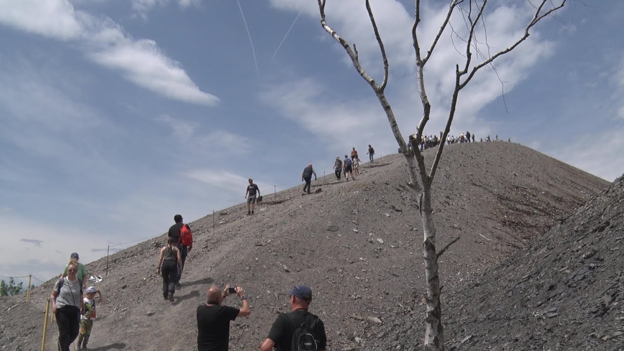 PUNKTum Haldenbesteigung am Fortschrittschacht bei Volkstedt